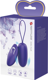 Pretty Love Selkie Youth Wireless Remote Control Love Egg Massager Purple Love Eggs and Kegel Exercisers